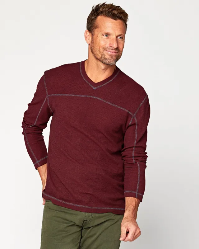 Torrey Long Sleeve V-Neck sold by Agave