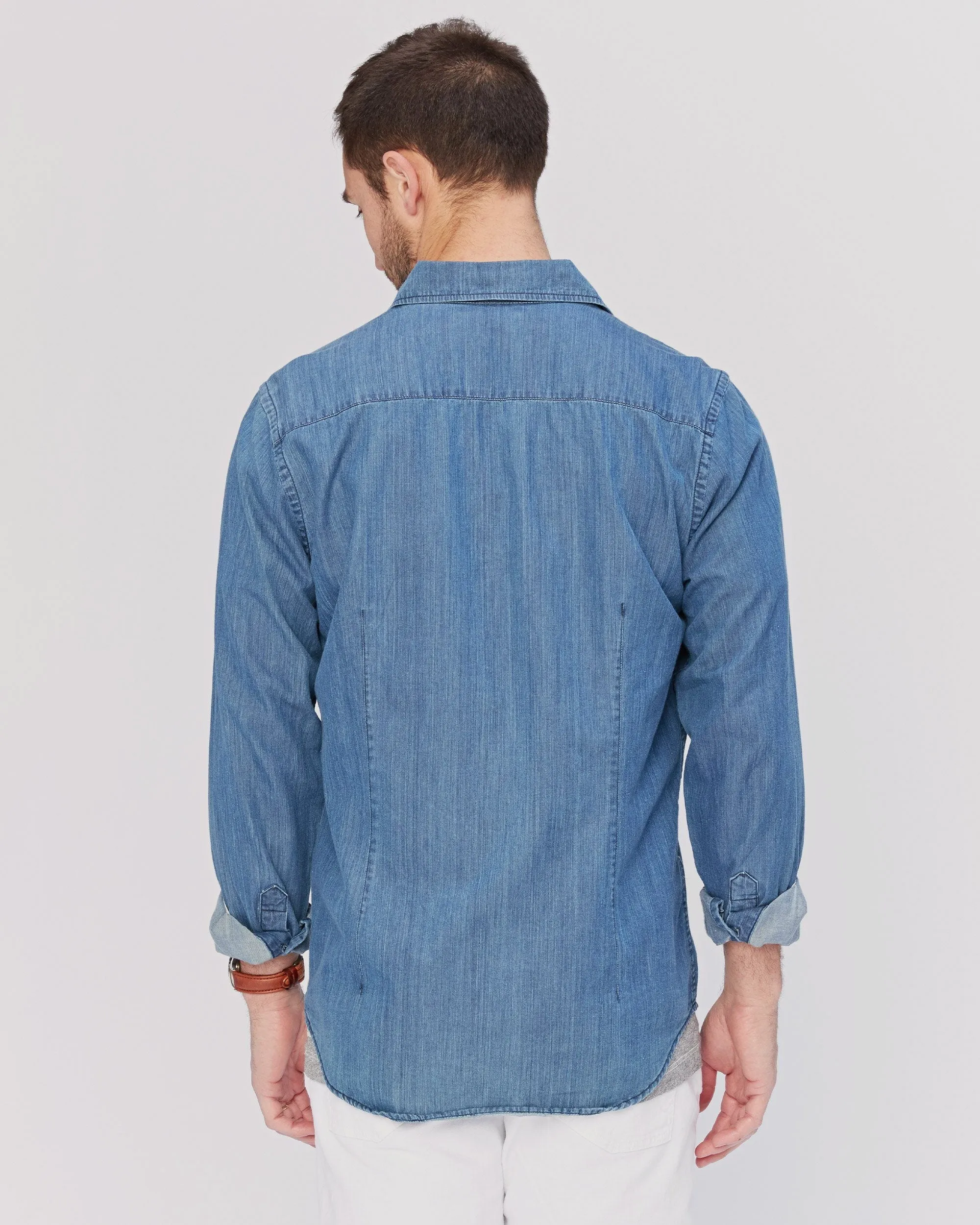 Sendai Long Sleeve Button Up sold by Agave product image thumbnail 4