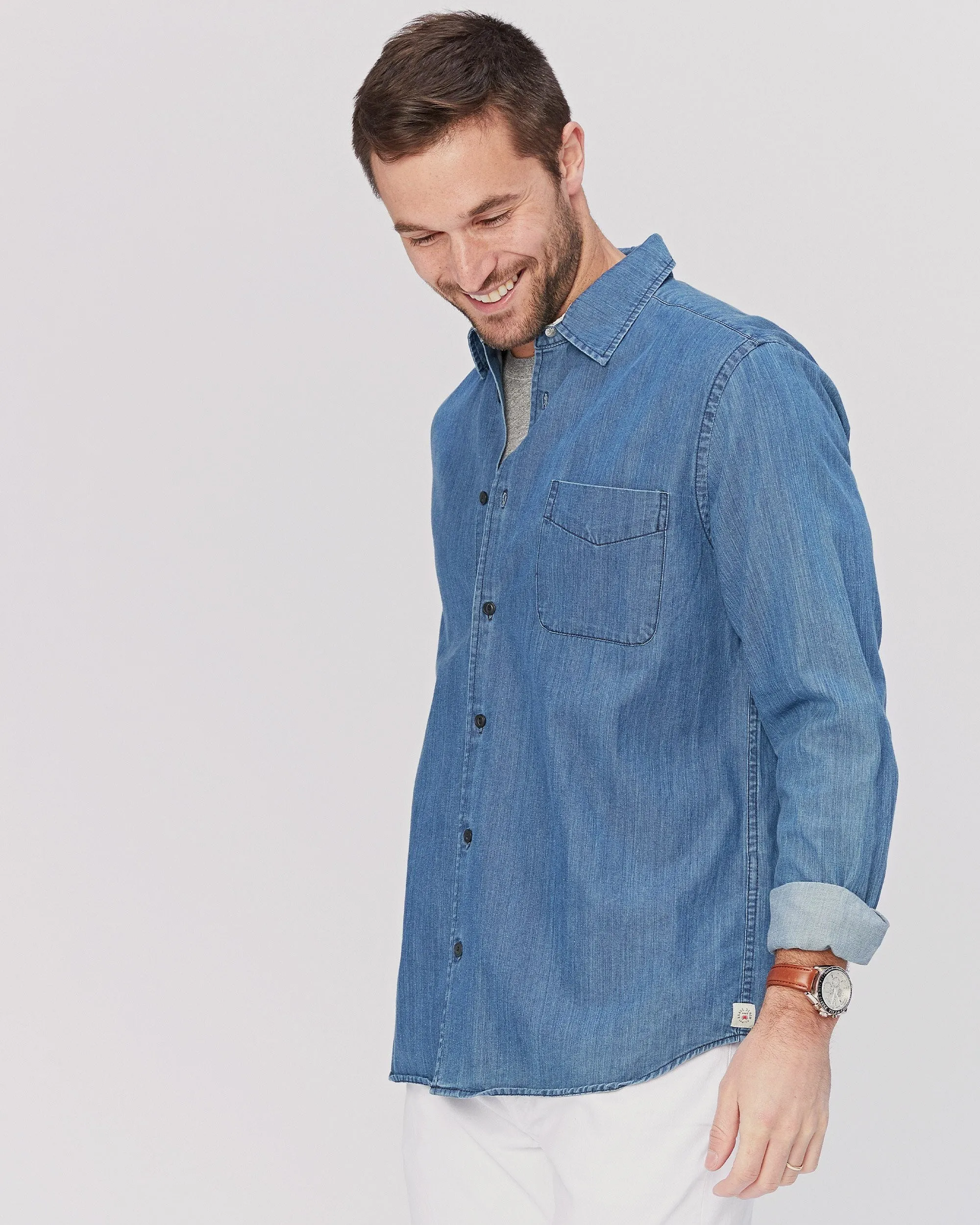 Sendai Long Sleeve Button Up sold by Agave product image thumbnail 2