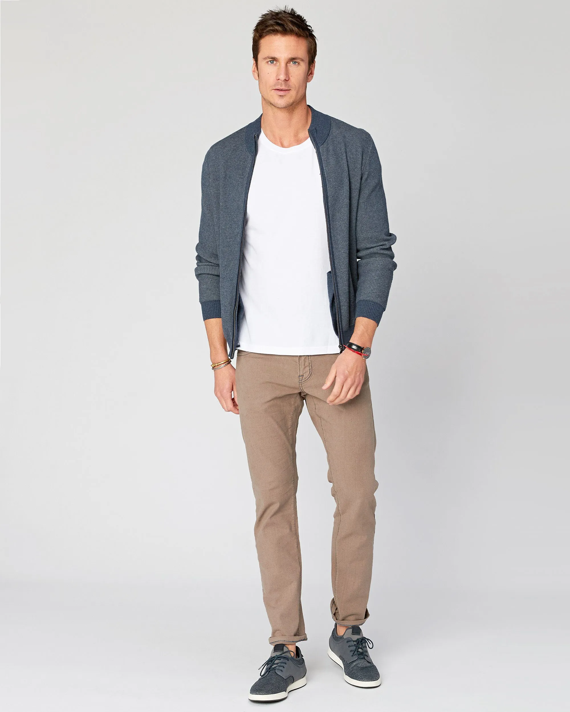 Beacon Full-Zip Mock Sweater sold by Agave product image thumbnail 4