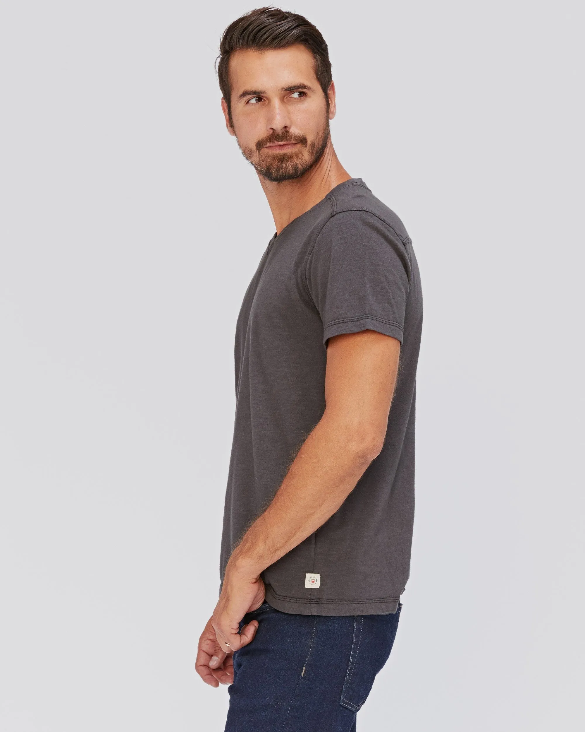 PCH Slub V Neck Tee sold by Agave product image thumbnail 3