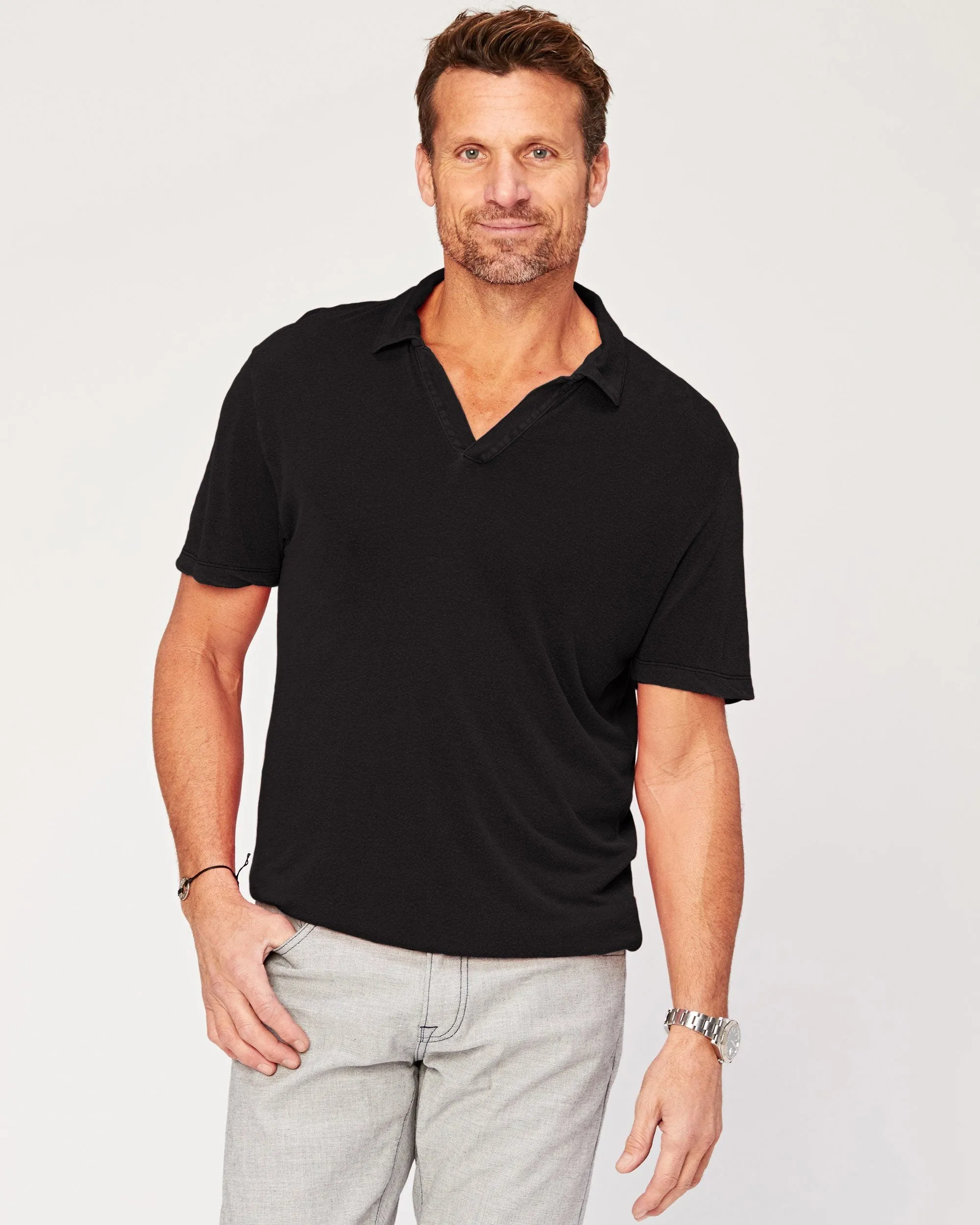 Eider Short Sleeve Polo sold by Agave product image thumbnail 3