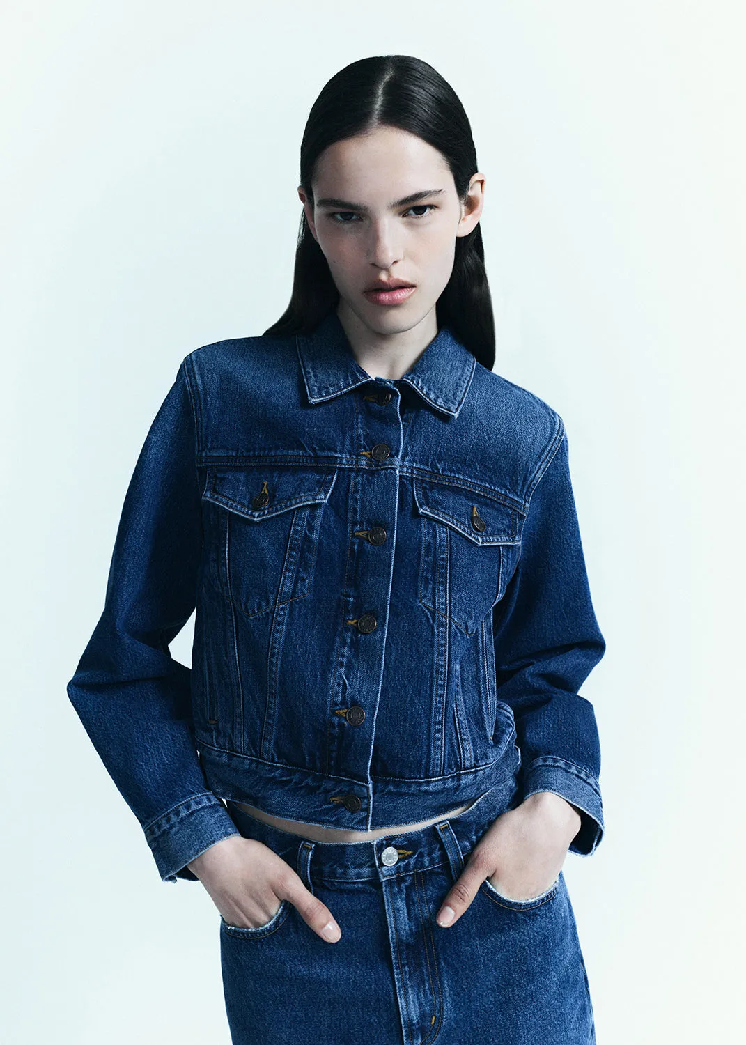 90's Jean Jacket in Control sold by Agolde