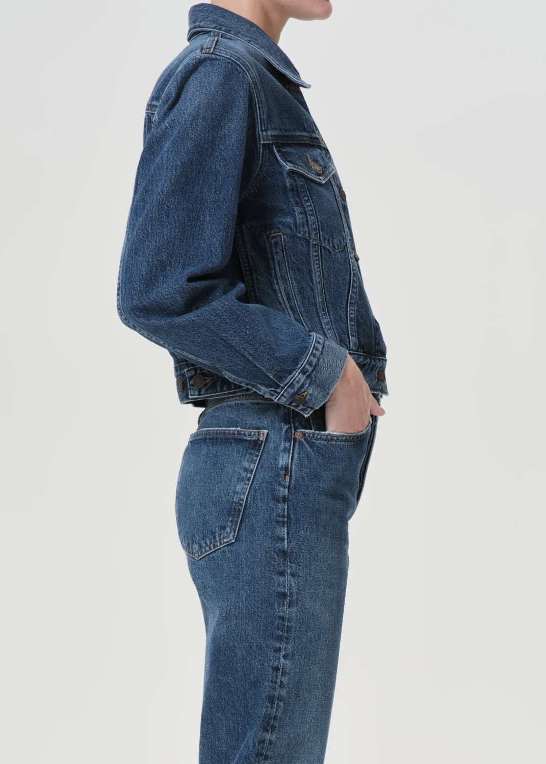 90's Jean Jacket in Control sold by Agolde product image thumbnail 4