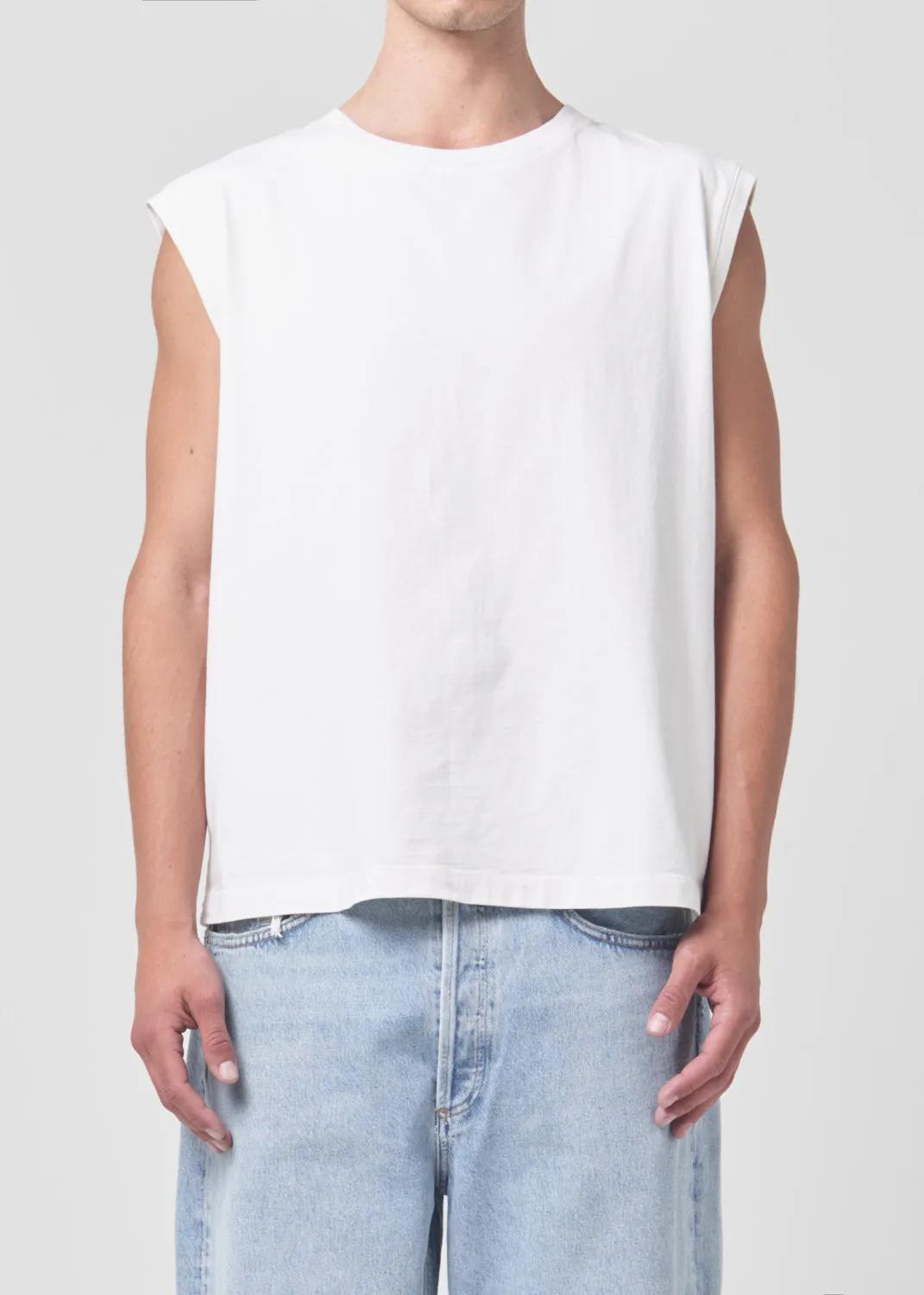 Seth Muscle Tee in Wired sold by Agolde product image thumbnail 2