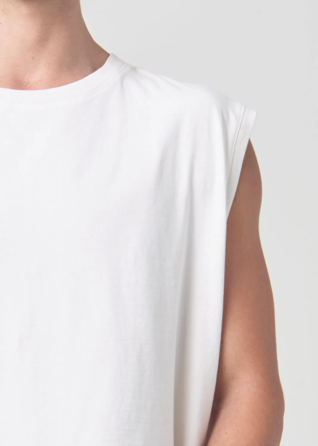 Seth Muscle Tee in Wired sold by Agolde product image thumbnail 5
