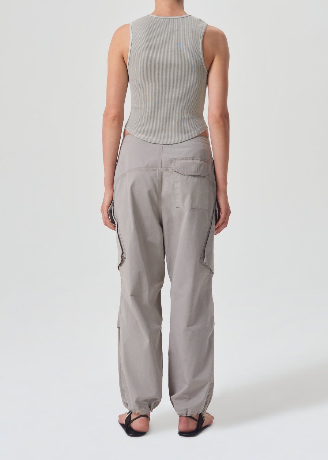 Ginerva Cargo Pant in Drab sold by Agolde product image thumbnail 2