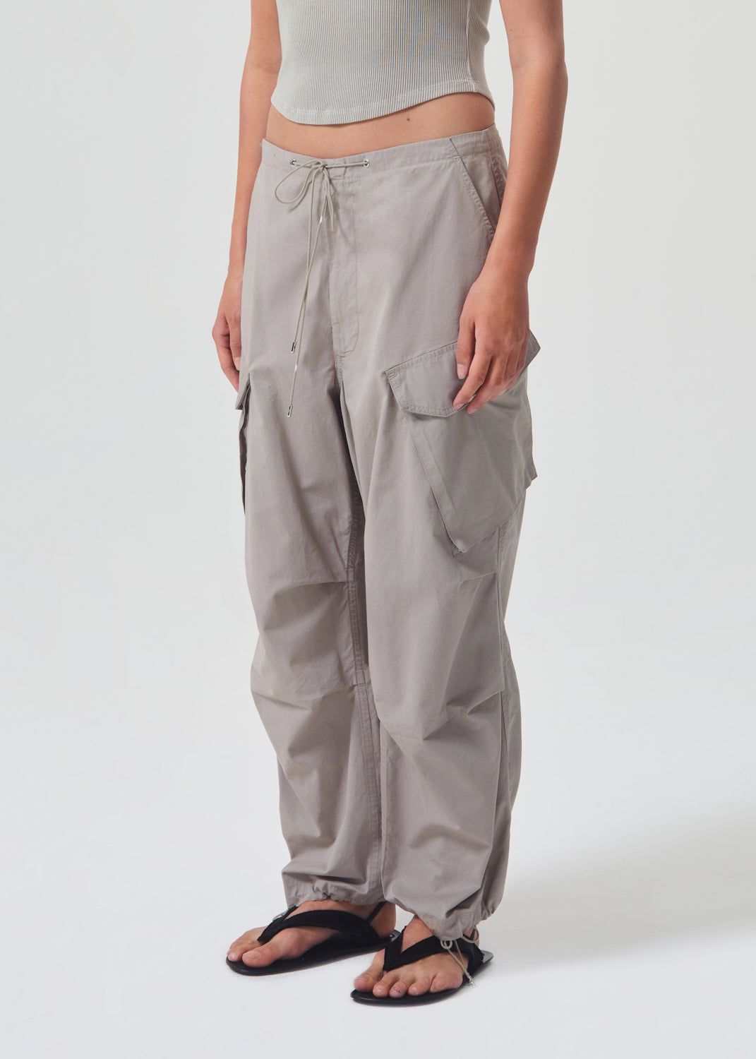 Ginerva Cargo Pant in Drab sold by Agolde product image thumbnail 4
