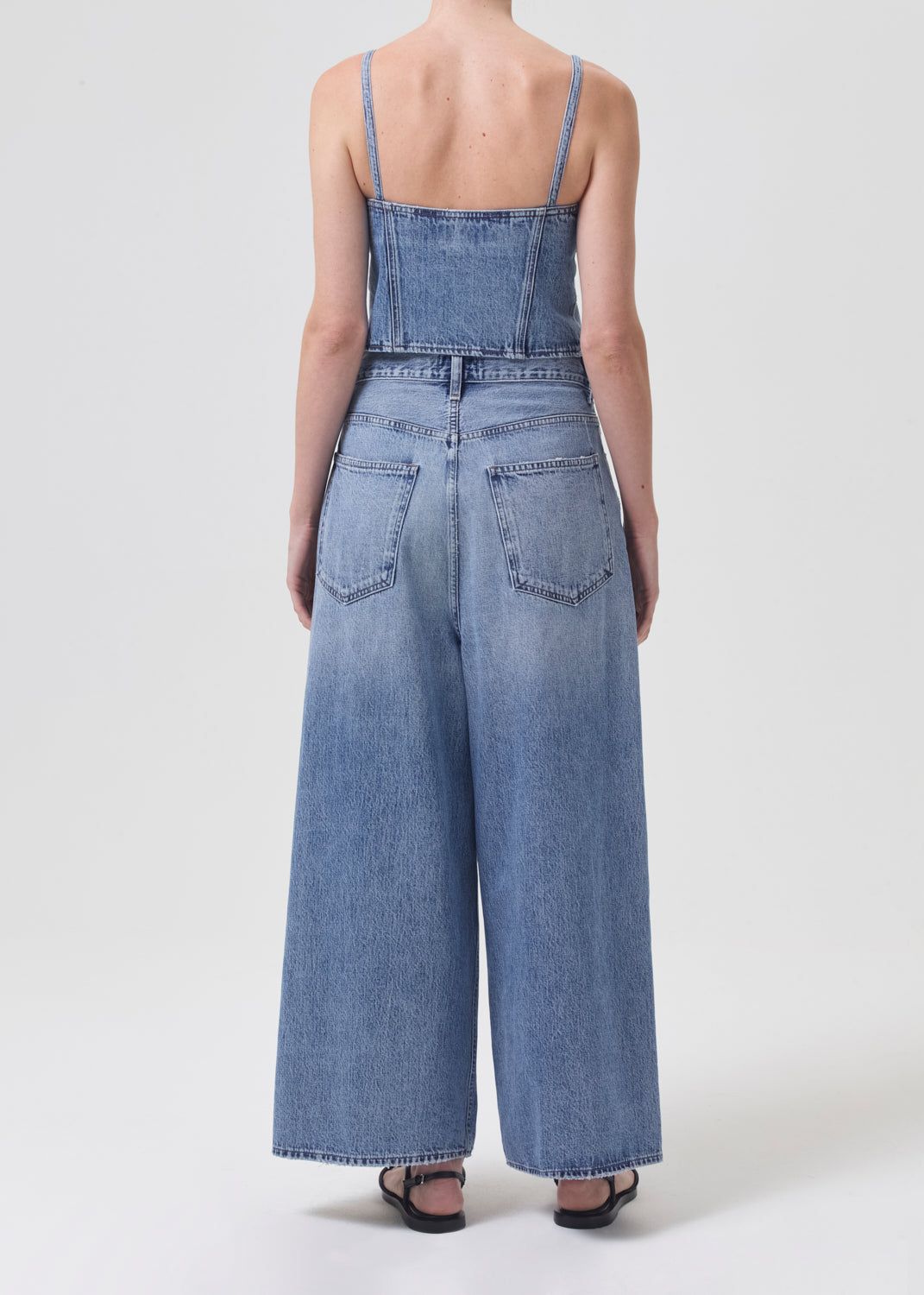 Lola Denim Top in Temor sold by Agolde product image thumbnail 2