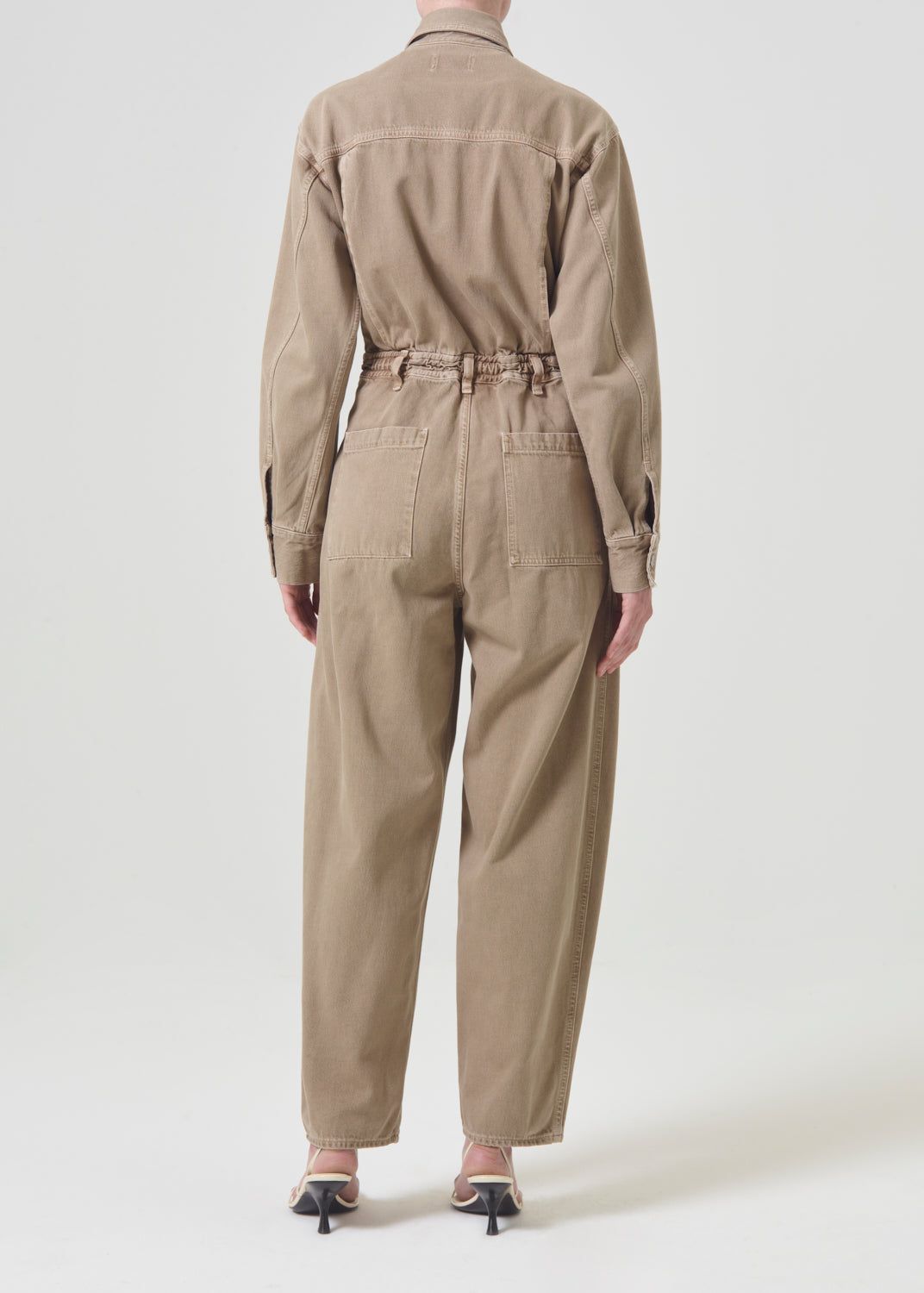 Silka Jumpsuit in Root Beer sold by Agolde product image thumbnail 4