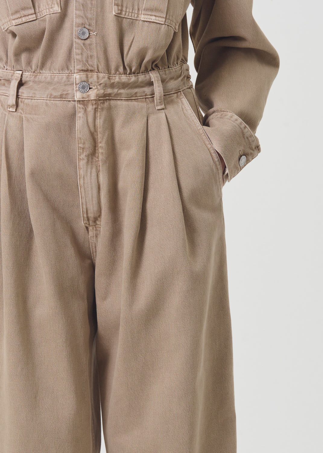 Silka Jumpsuit in Root Beer sold by Agolde product image thumbnail 3