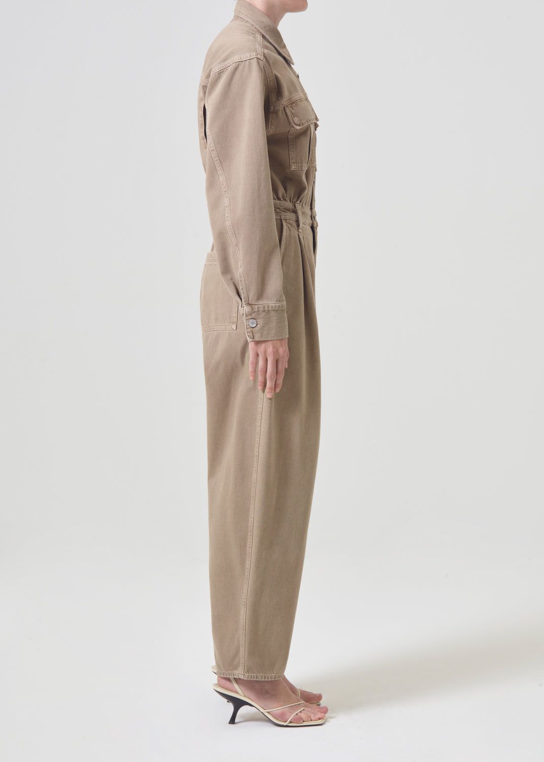 Silka Jumpsuit in Root Beer sold by Agolde product image thumbnail 5