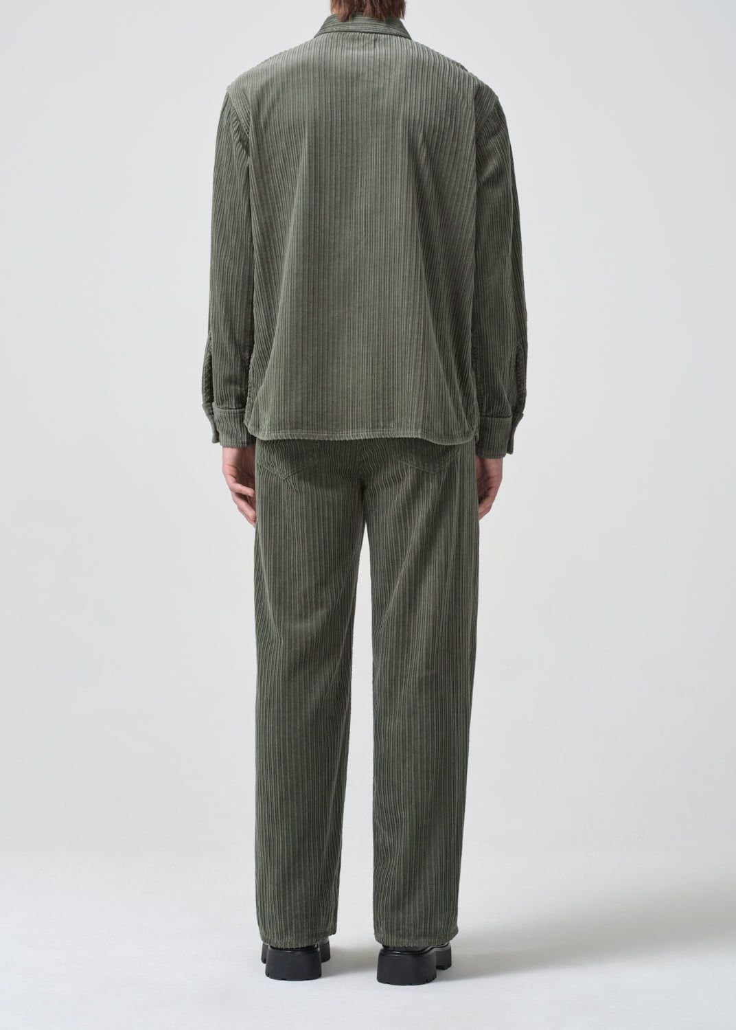 Low Slung Baggy (Corduroy) in Lawn sold by Agolde product image thumbnail 3