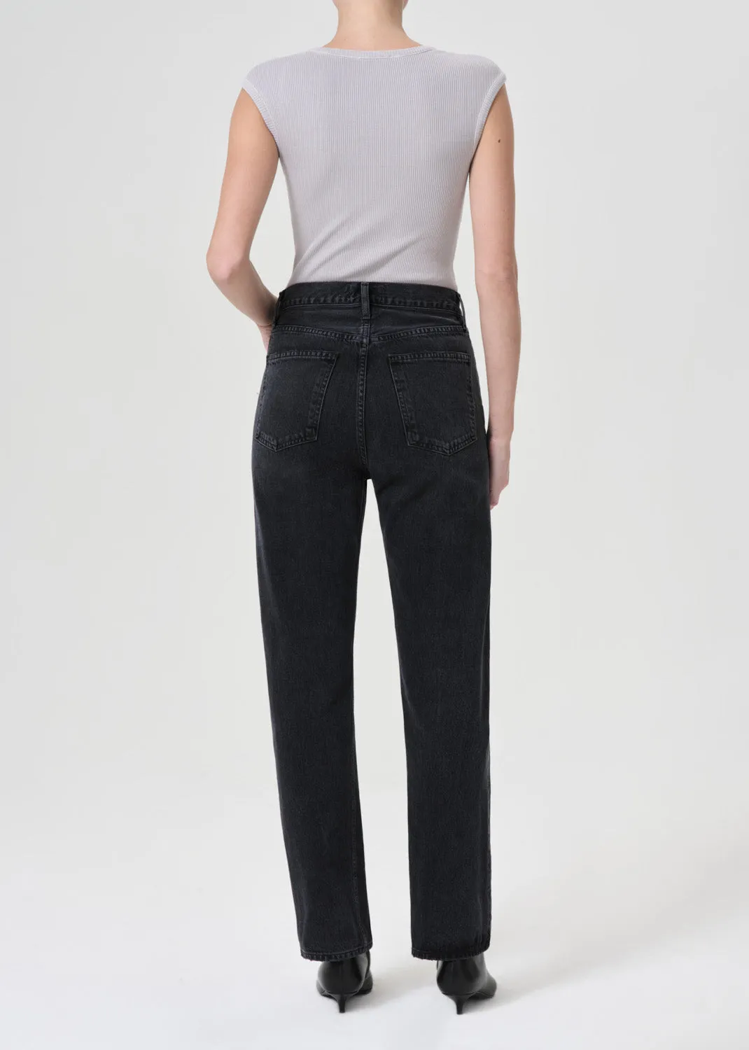 90's Pinch Waist High Rise Straight in Hitch sold by Agolde product image thumbnail 2