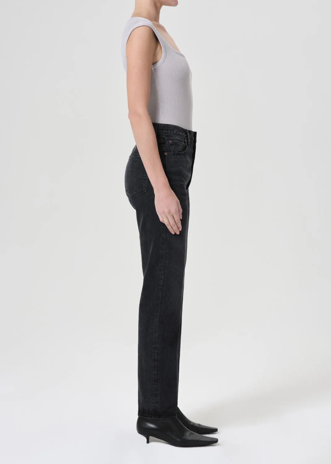 90's Pinch Waist High Rise Straight in Hitch sold by Agolde product image thumbnail 3