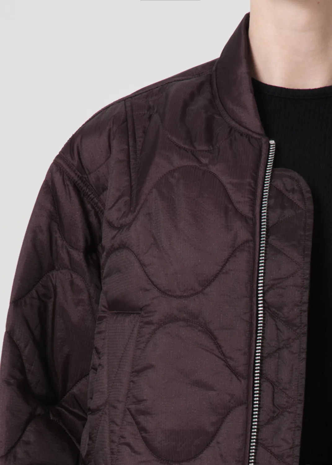 Iona Quilted Jacket in Infusion sold by Agolde product image thumbnail 4