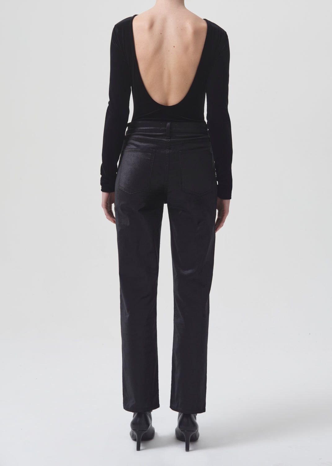 Corrin Bodysuit in Black sold by Agolde product image thumbnail 3