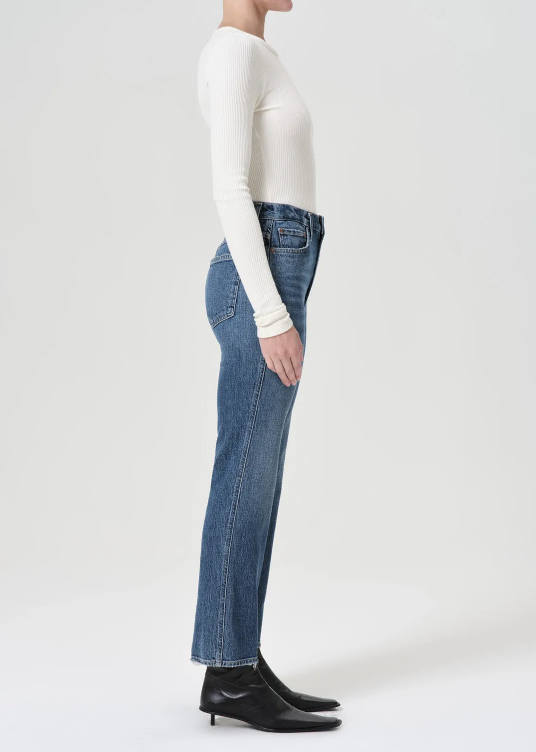 Pinch Waist Kick Flare in Fix sold by Agolde product image thumbnail 3