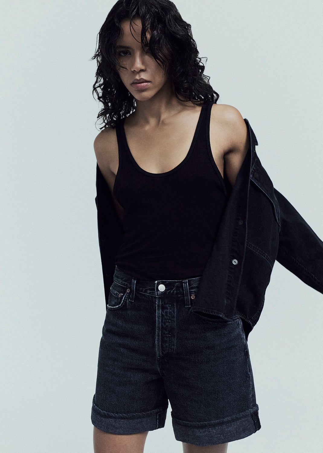 Karla Tank in Black sold by Agolde product image thumbnail 2