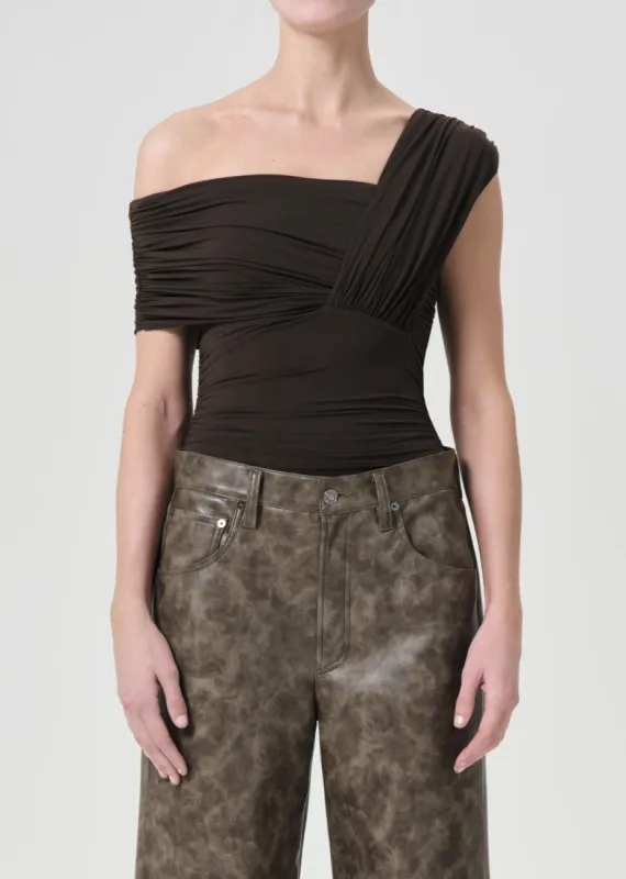 Etienne Bodysuit in Potion sold by Agolde