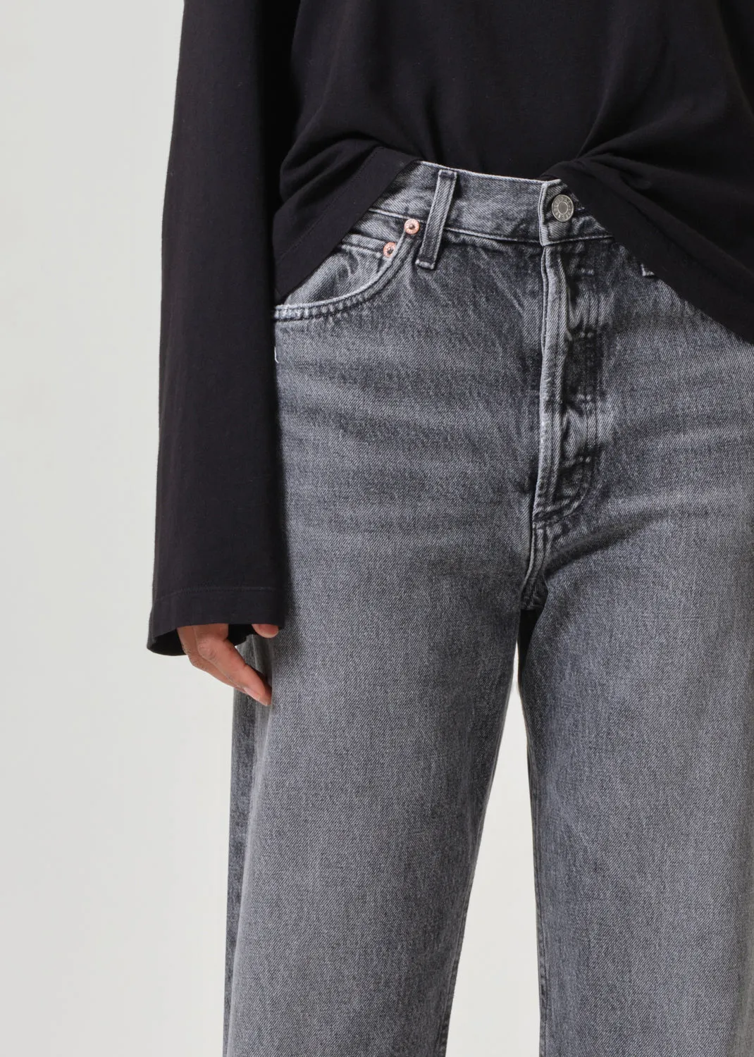 90's Mid Rise Straight in Spirit sold by Agolde product image thumbnail 4