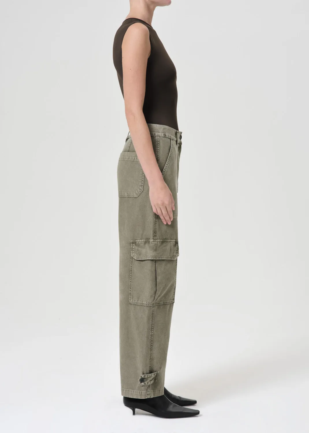 Brynn Pant in Shishito sold by Agolde product image thumbnail 3