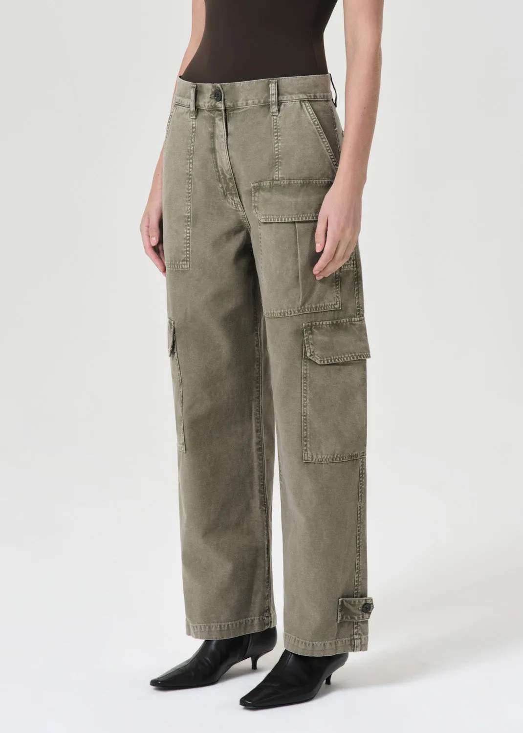 Brynn Pant in Shishito sold by Agolde product image thumbnail 4