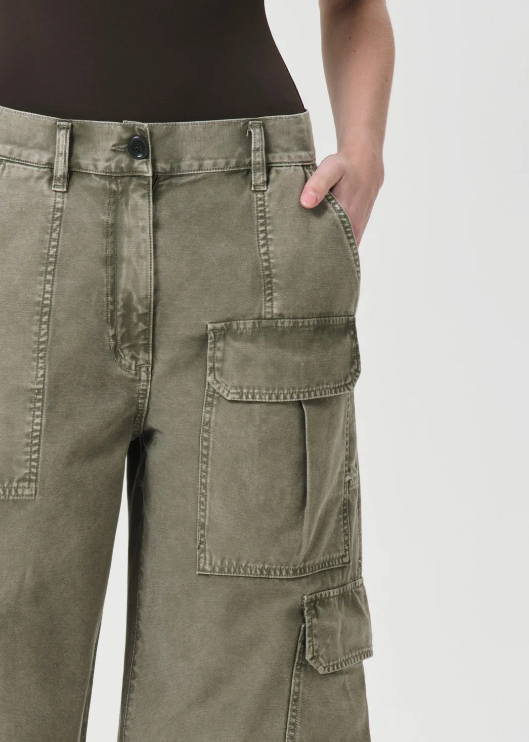 Brynn Pant in Shishito sold by Agolde product image thumbnail 5