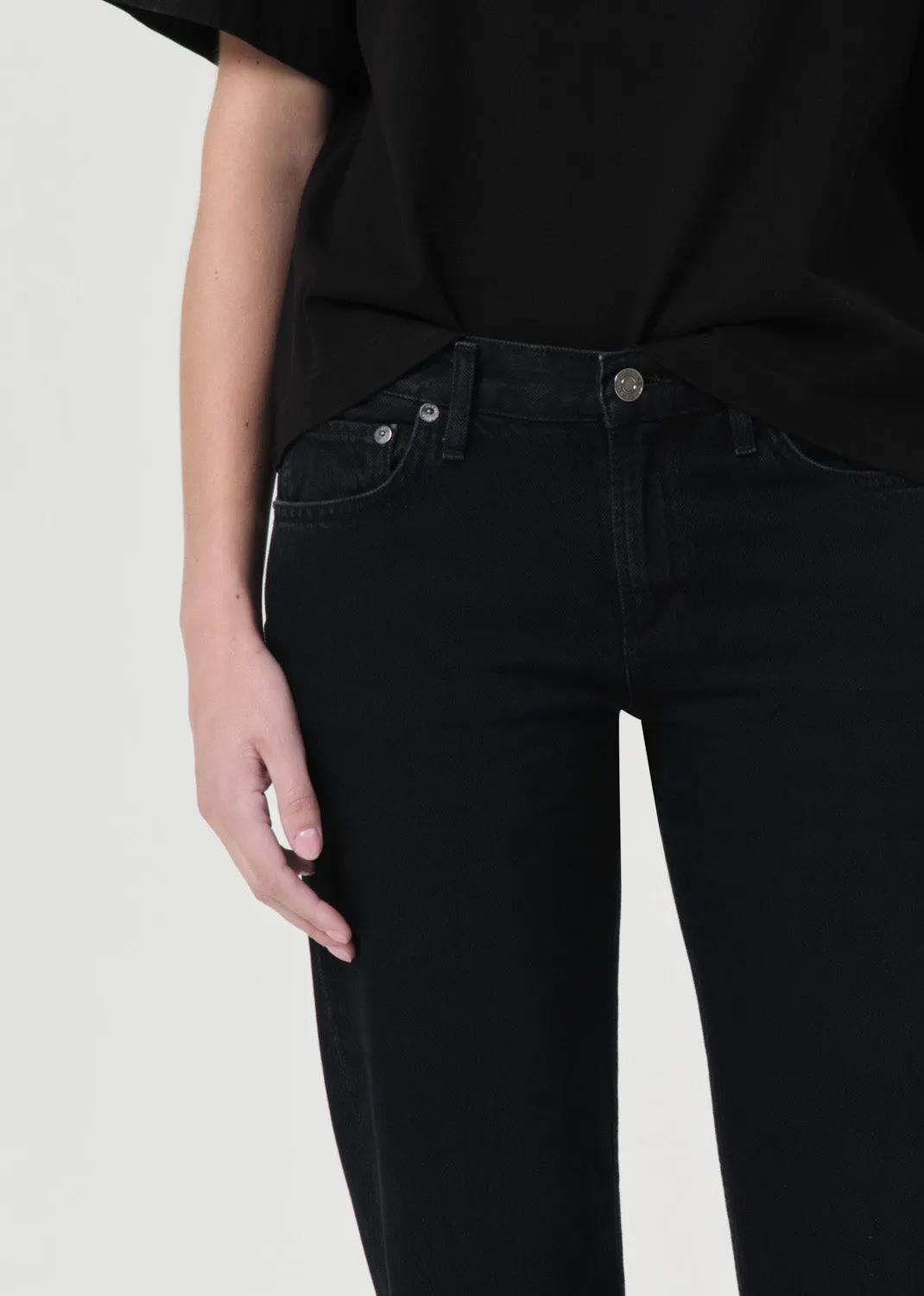 Amber Jean in Crushed sold by Agolde product image thumbnail 5