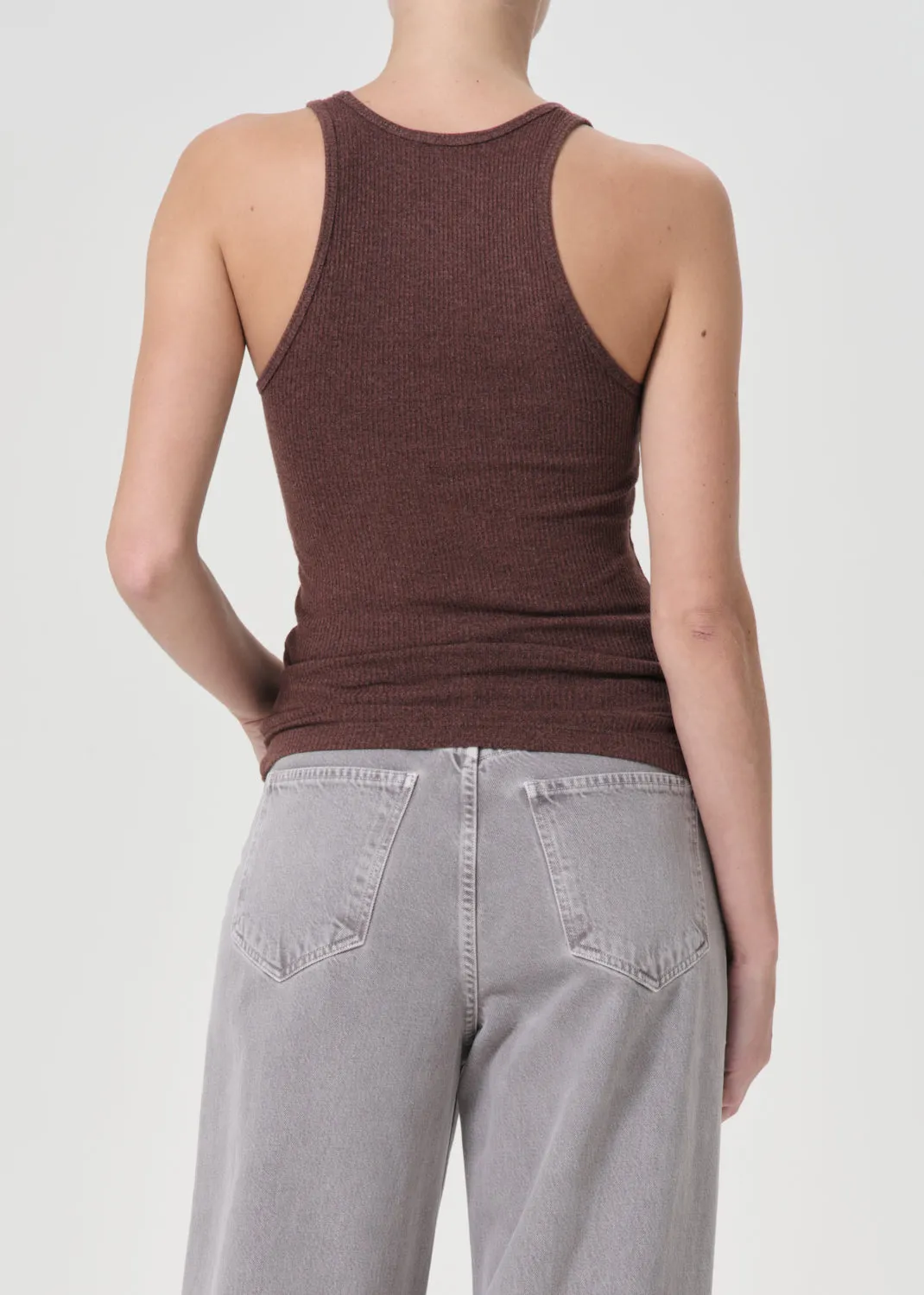 Bianca Tank in Gingersnap sold by Agolde product image thumbnail 2