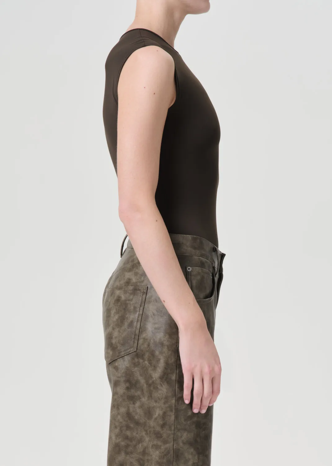 Aura Bodysuit in Potion sold by Agolde product image thumbnail 3