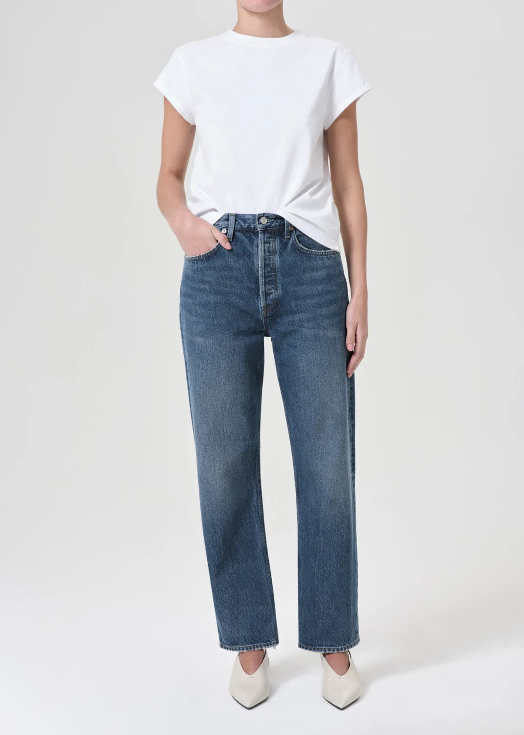 90's Mid Rise Straight in Essence sold by Agolde product image thumbnail 2