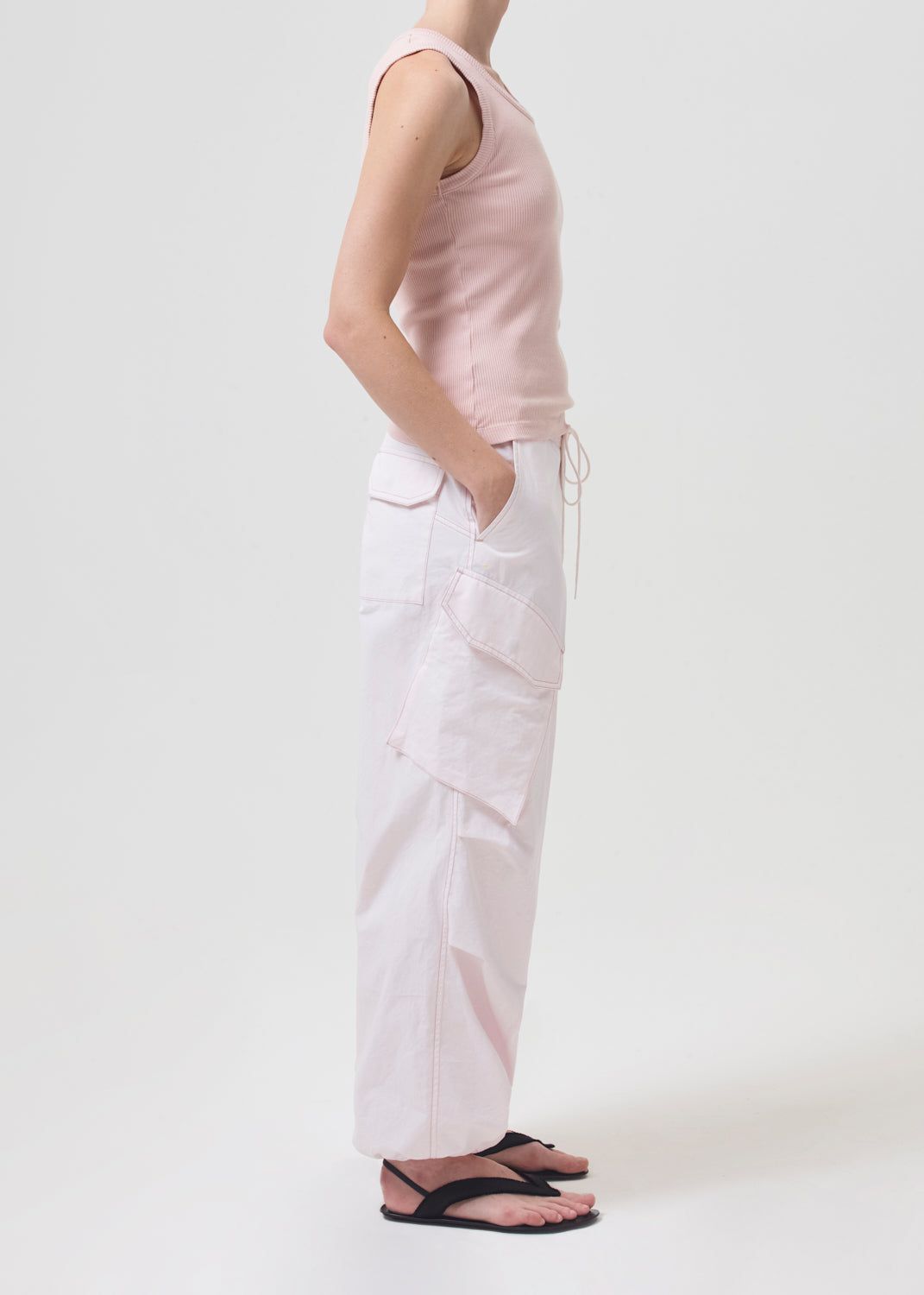 Ginerva Cargo Pant in Cotton Candy sold by Agolde product image thumbnail 3
