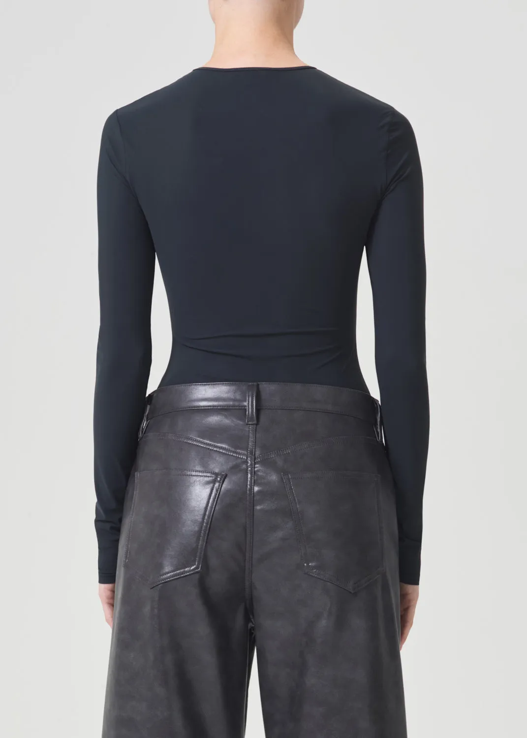 Aura Long Sleeve Bodysuit in Potion sold by Agolde product image thumbnail 2