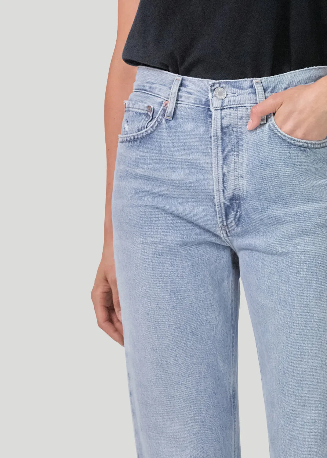 Lana Mid Rise Straight in Riptide sold by Agolde product image thumbnail 5