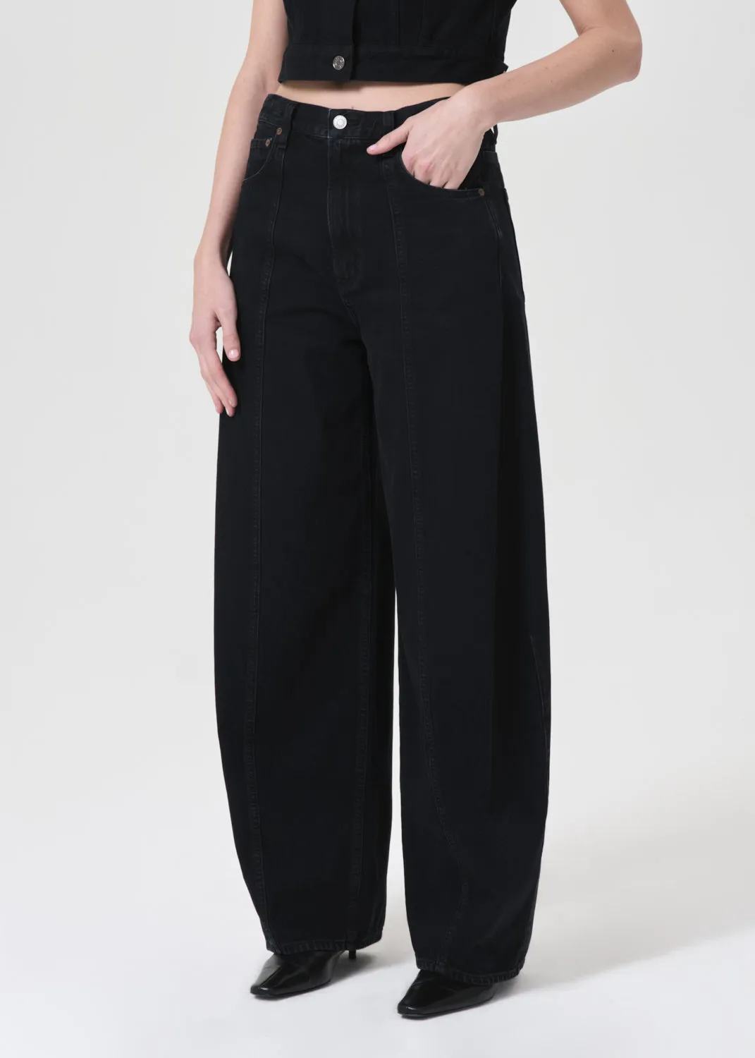 Kristen Jean in Crushed sold by Agolde product image thumbnail 5