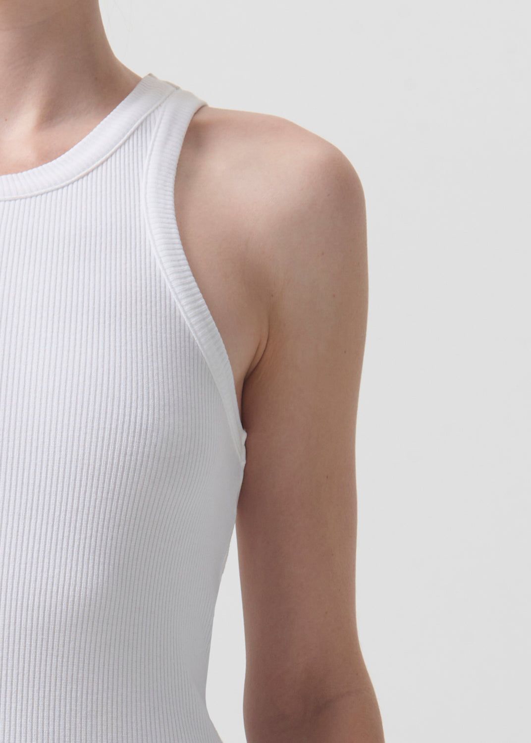 Bailey Tank in White sold by Agolde product image thumbnail 5