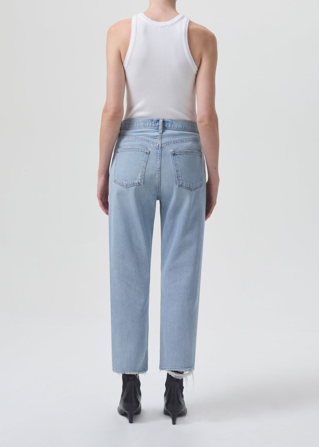 Bailey Tank in White sold by Agolde product image thumbnail 2
