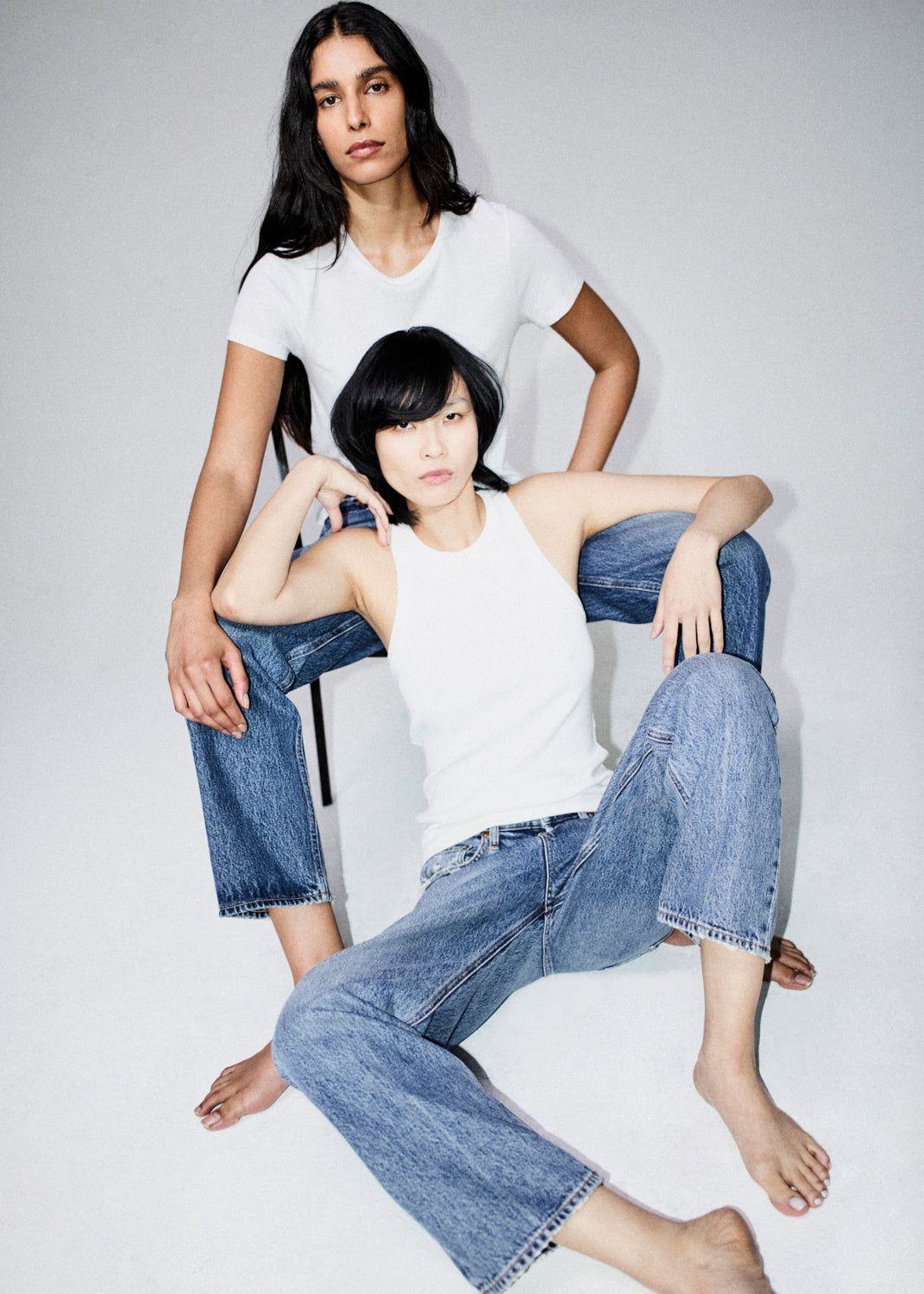 Bailey Tank in White sold by Agolde product image thumbnail 7
