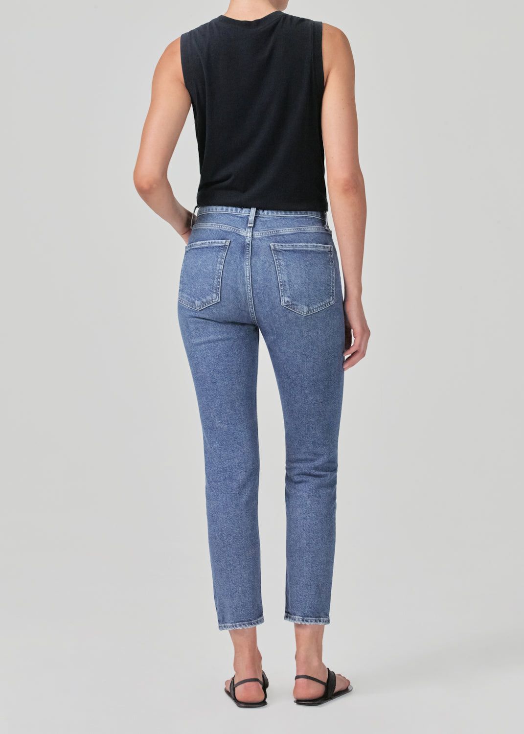 Nico High Rise Slim Fit (STRETCH) in Cycle sold by Agolde product image thumbnail 2