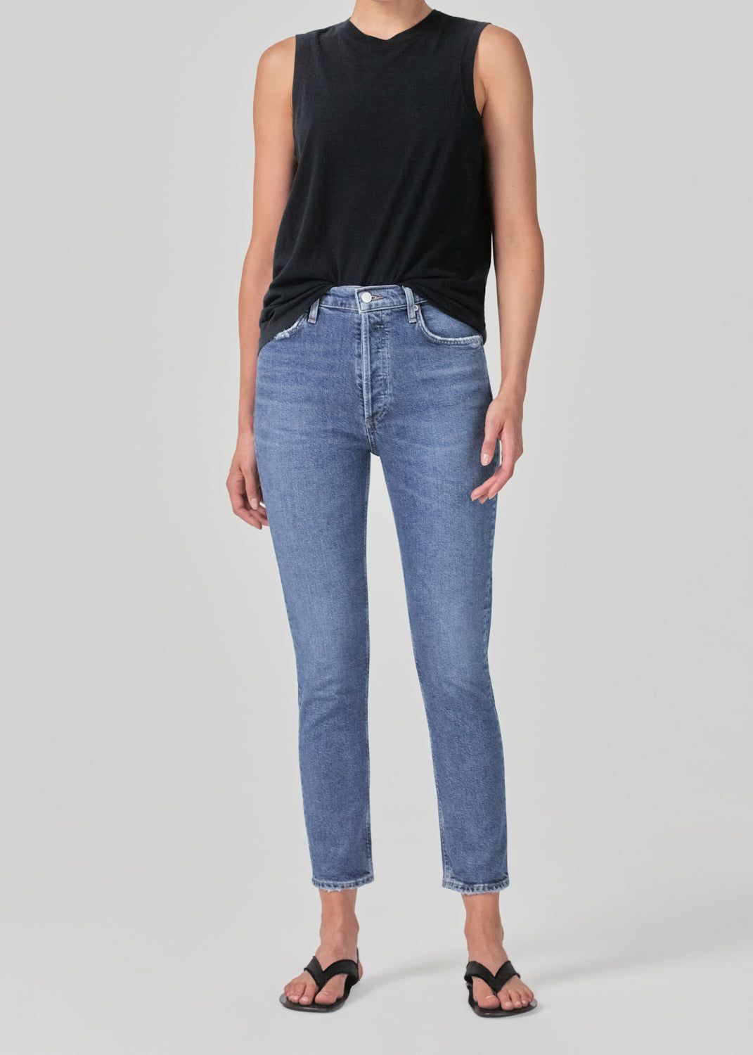 Nico High Rise Slim Fit (STRETCH) in Cycle sold by Agolde