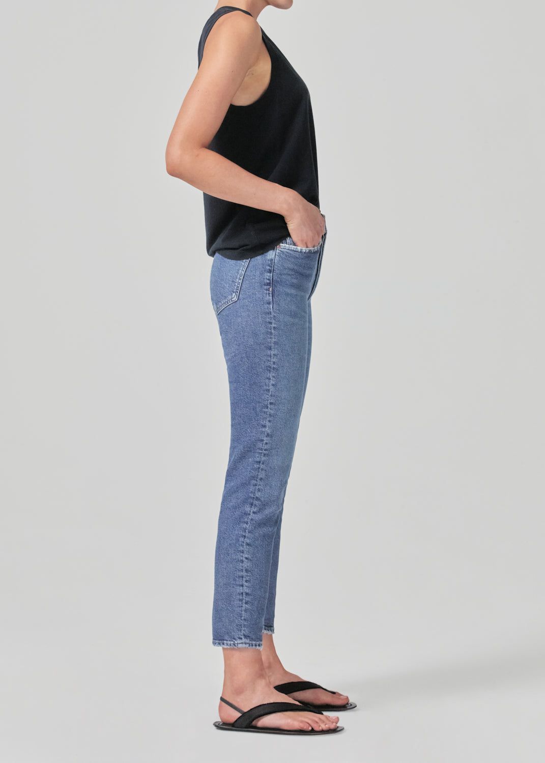 Nico High Rise Slim Fit (STRETCH) in Cycle sold by Agolde product image thumbnail 3