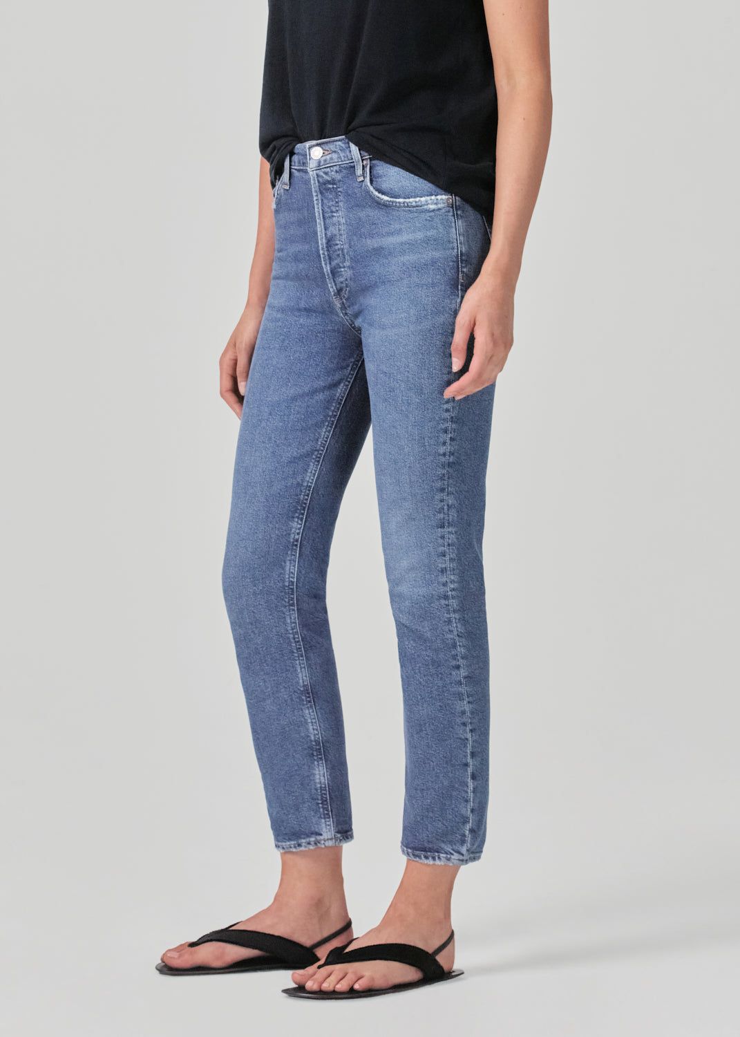 Nico High Rise Slim Fit (STRETCH) in Cycle sold by Agolde product image thumbnail 4