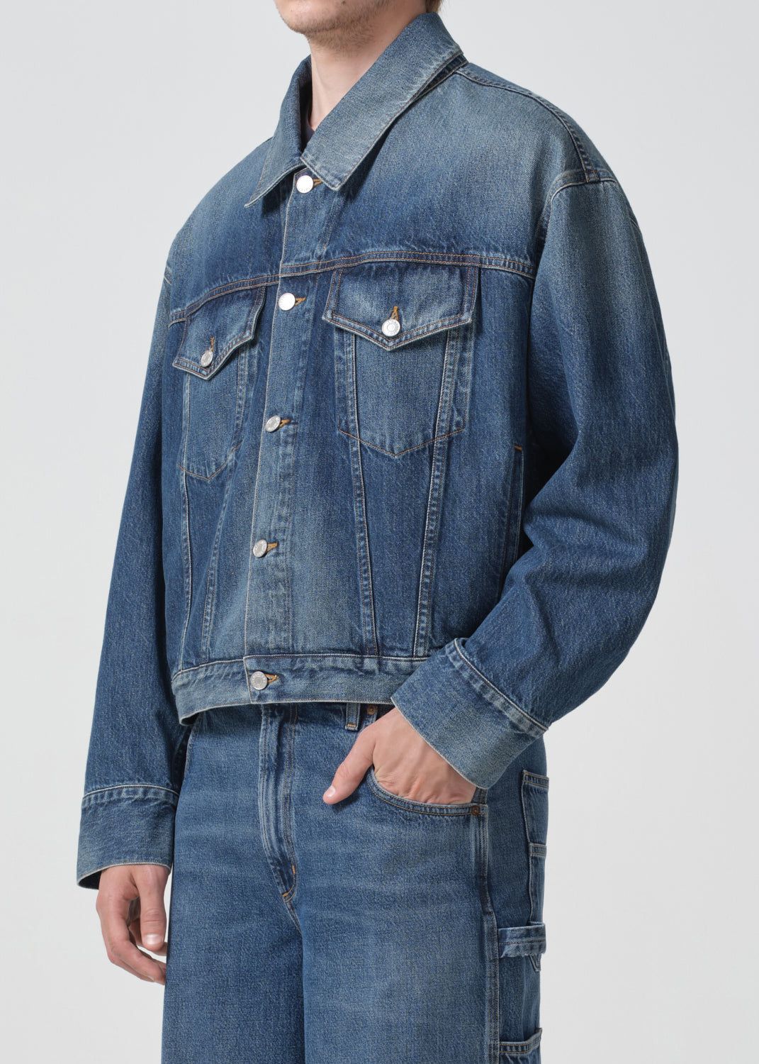 Dorian Jacket in Vice sold by Agolde product image thumbnail 5