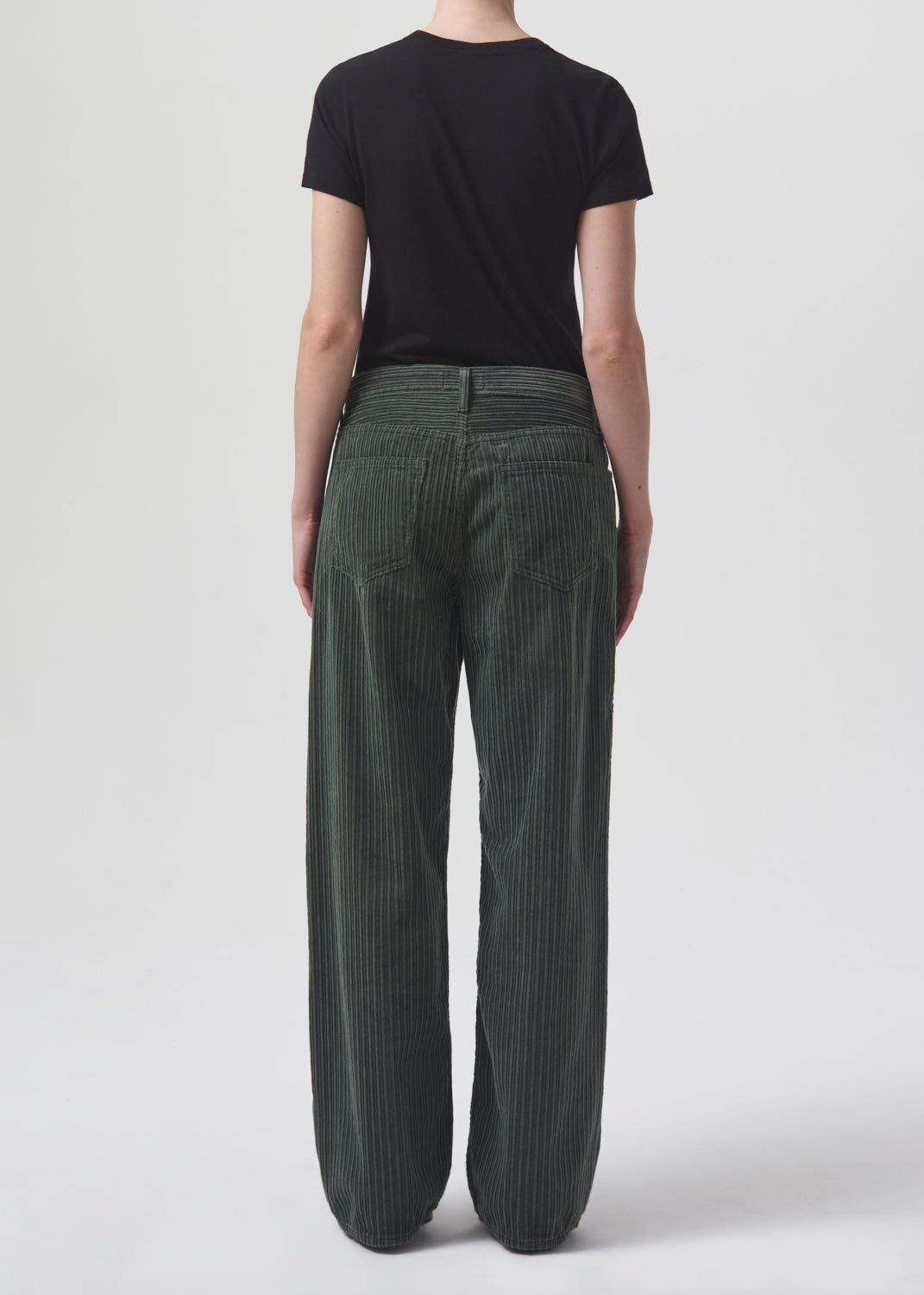 Low Slung Baggy Corduroy in Lawn sold by Agolde product image thumbnail 2