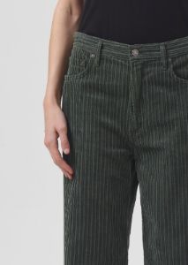 Low Slung Baggy Corduroy in Lawn sold by Agolde