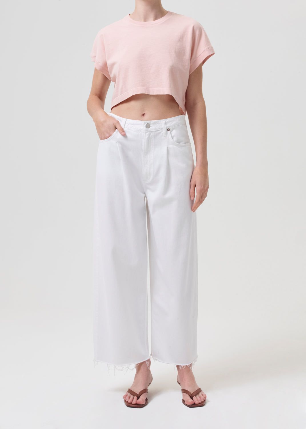 Aiden Tee in Fairy sold by Agolde
