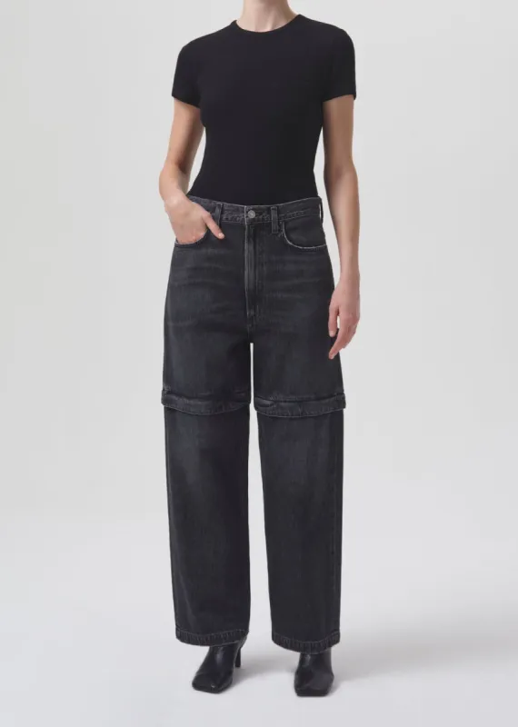 Risha Zip Utility in Sin made by Agolde