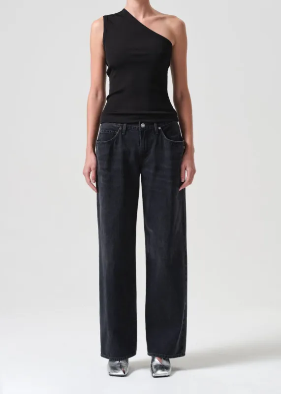 Yasmin Tank in Black sold by Agolde