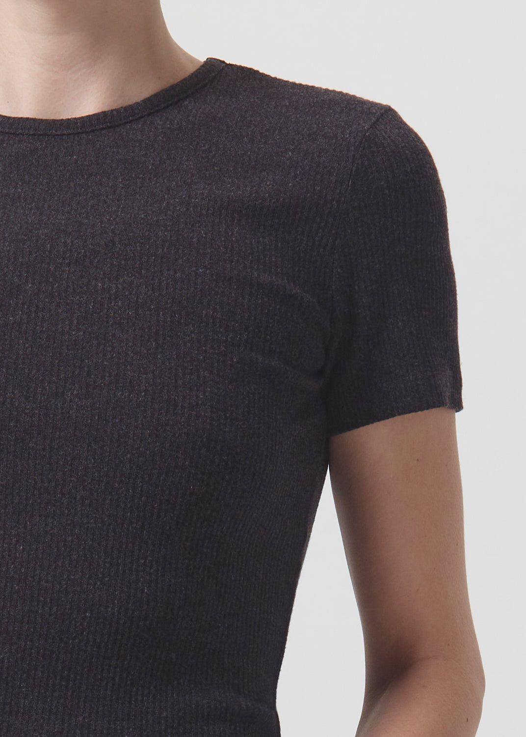 Harri Shrunken Tee in Pasha sold by Agolde product image thumbnail 5